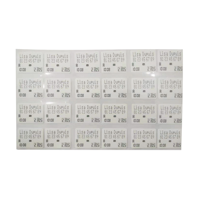 東莞友強PVC/PET數碼印刷标簽絲印鐳射UV